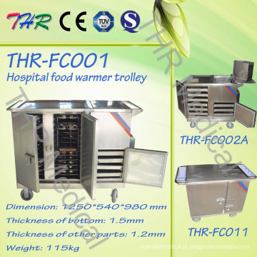 Hospital elétrico portátil elétrico Dinnering Food Trolley (THR-FC001)